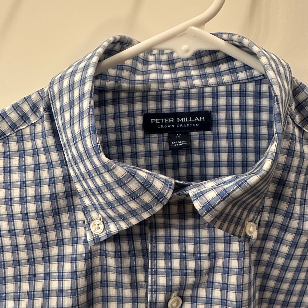 Peter Millar Button Down Size Medium - image 3